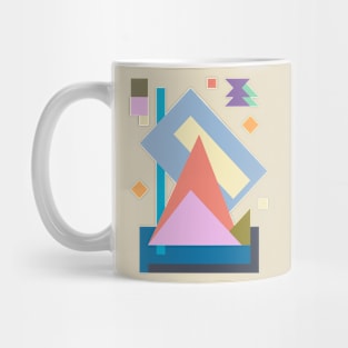 Minimal Abstract Geometric Design Mug